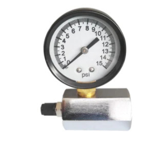 Luft-Test-Flüssiggas-Zylinder-Manometer 0-100PSI 1/4" NPT2“ 50mm