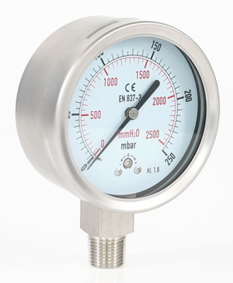 Erdgas-niedriges Druckdose-Messgerät-Kapsel-Vakuummessgerät 0-5 P/in