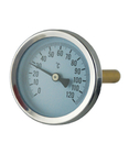 3,15&quot; 80mm Heißwasser-Temperatur-Thermometer-Messgerät mit Thermo Messingbrunnen